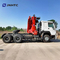 Prezzo di fabbrica Sinotruk HOWO 6x4 camion trattore con gru pieghevole da 10 tonnellate